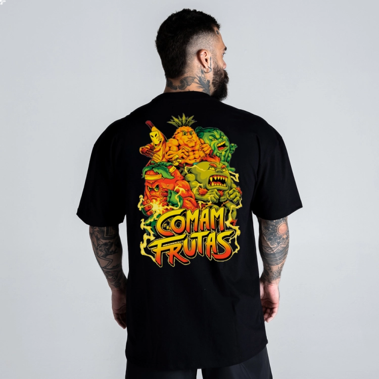 Kit 4 Camisetas Comam Frutas